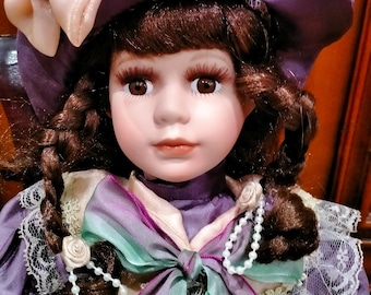 Vintage Porcelain Doll