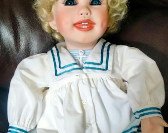 Vintage "Michelle" Porcelain Doll
