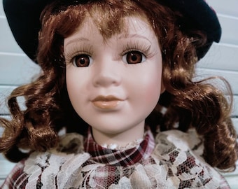 Vintage Porcelain Doll