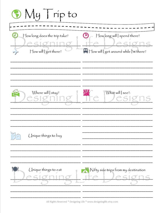 Impeccable image with regard to trip planner printable Sweet image with regard to trip planner printable