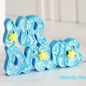Back To School Teacher Gifts,Custom Teacher Name Sign, Teacher Appreciation Gift,Retro Name Plate,Groovy Daycare Gift, Office Name Plate