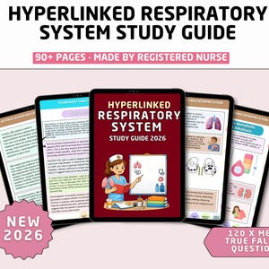 Respiratory System, Med Surg, Pharmacology Notes, Nursing Study Guide, Respiratory Medication HYPERLINK PDF.