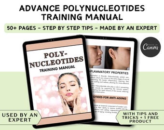 Manual de capacitación sobre polinucleótidos: procedimientos de peeling químico editables (digital)