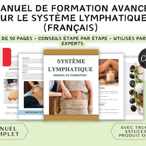 Lymphatic System Training Manual: Canva Ebook, Student Guide