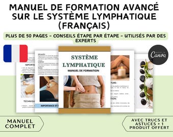 Lymphatic System Training Manual: Canva Ebook, Student Guide