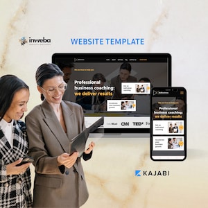Kajabi Website Template for Coaches and Online Course Creators