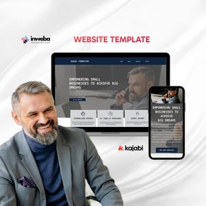 KAJABI WEBSITE TEMPLATE &quot;Daniel Forrester - Business Coach&quot;