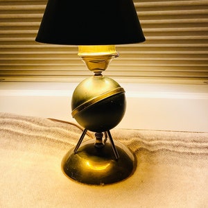 Vintage mid century globe lamp