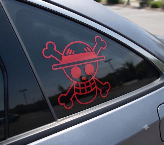 Straw Hat Pirates - One Piece Vinyl Decal Sticker - Car Truck Vehicle