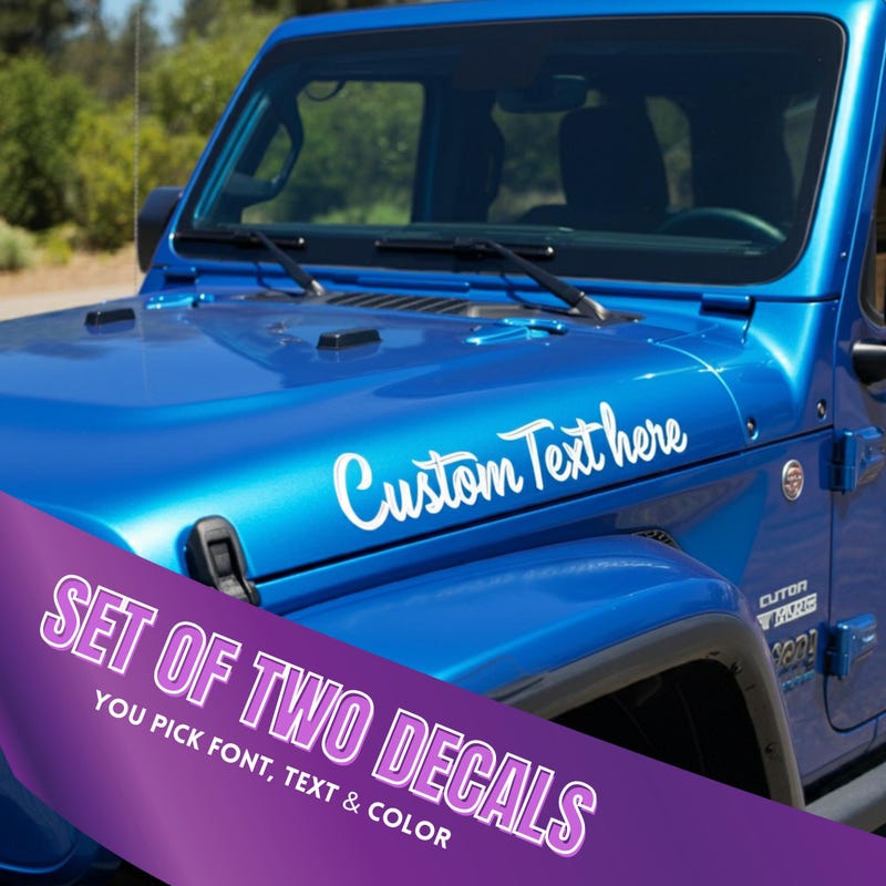 Jeep Name Text - Etsy