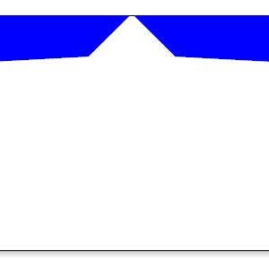 May include: Two blue and red decals with a star inside a circle. The circle has a white outline.
