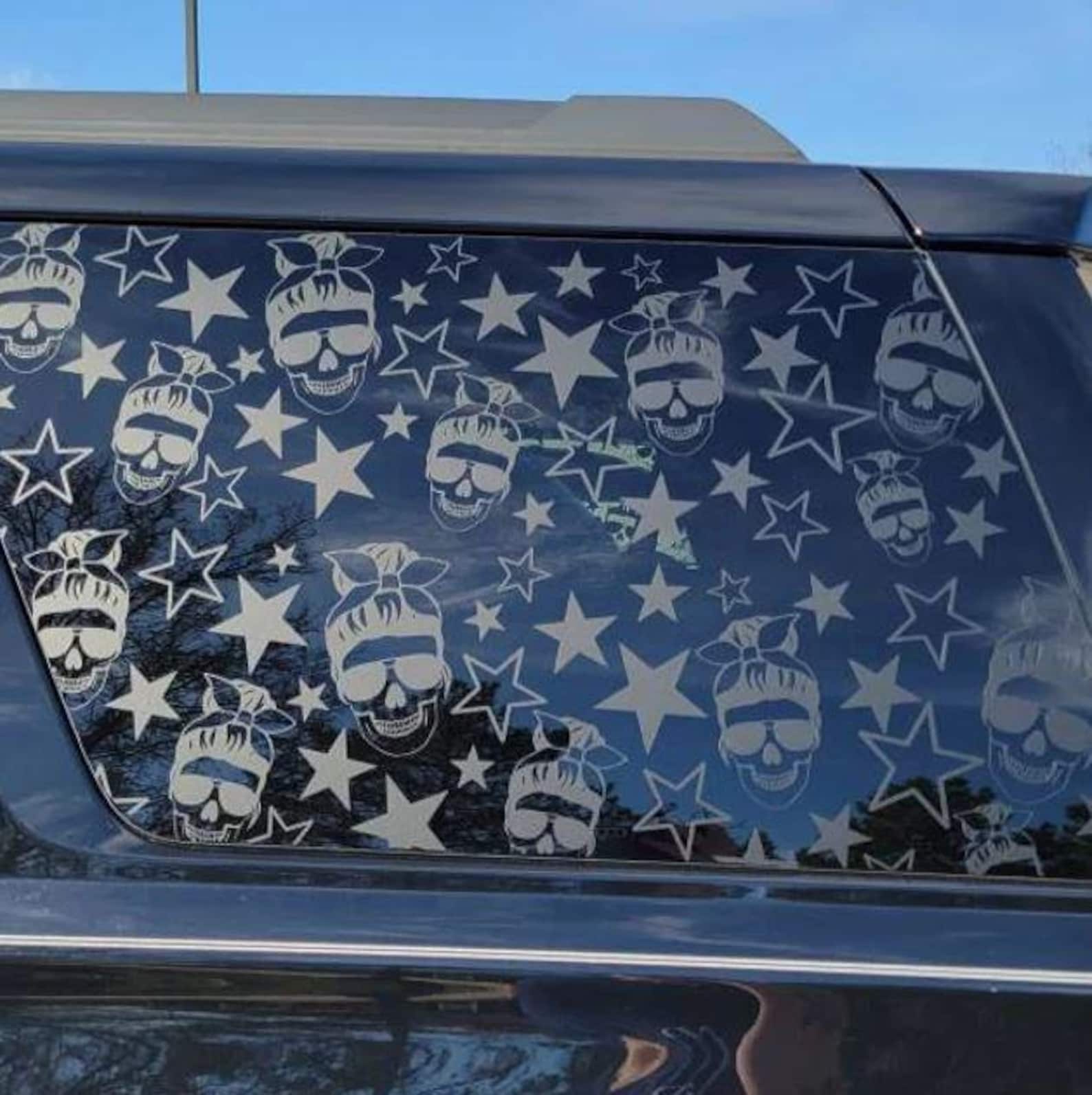 Custom Car Window Decal - 14 Designs to Pick From - Custom Vinyl Auto ...