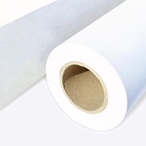 Weiße Papierrolle - Zeichenpapier für Wandabroller, 50 m Länge, verschiedene Breiten