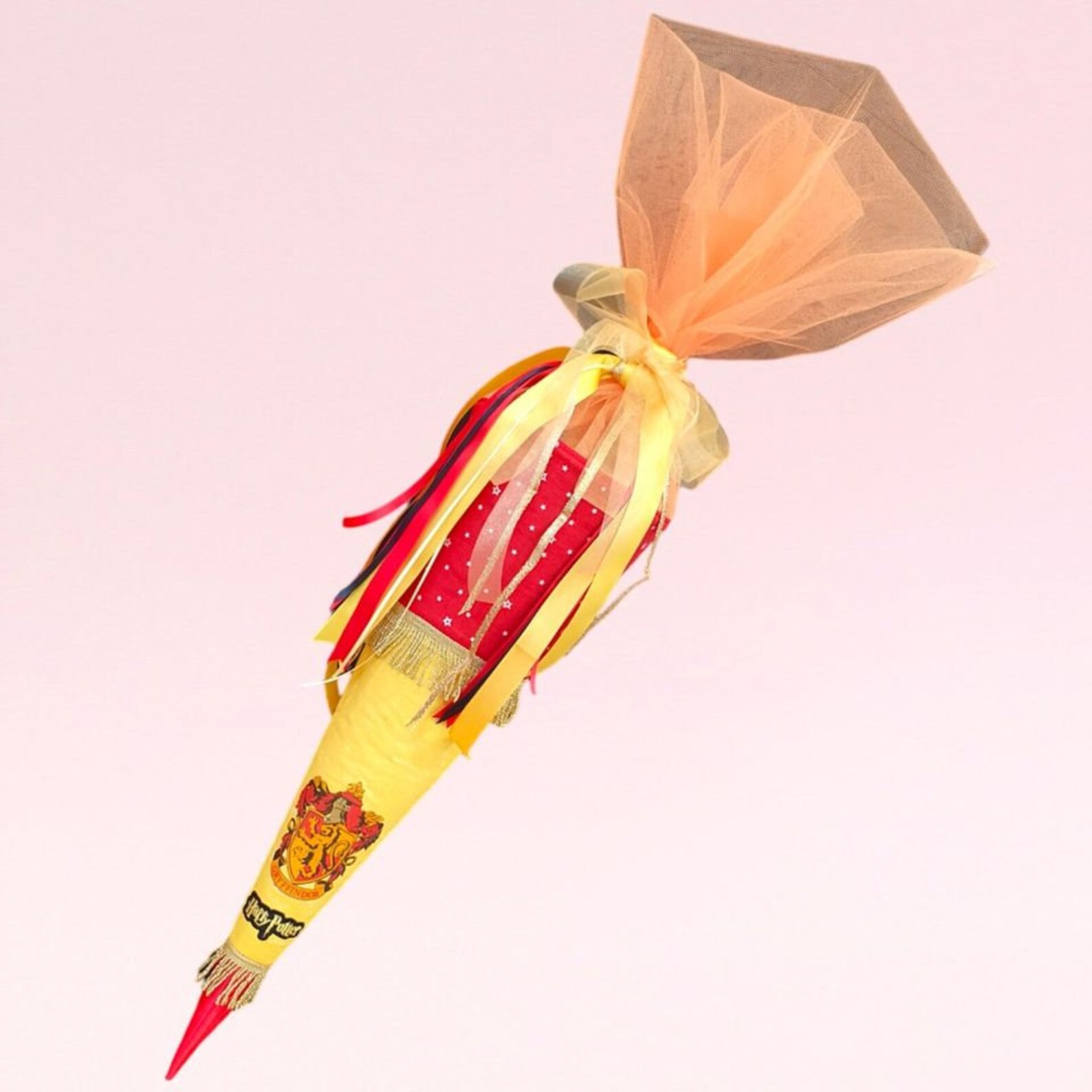 School Cone harry Potter Gryffindor With Desired Name Approx. 70 Cm Etsy