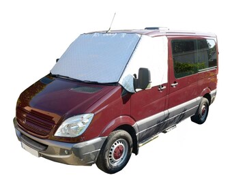 Mercedes Sprinter Thermal Front Screen Wrap Cover Tailored (2007-2018) - Silver