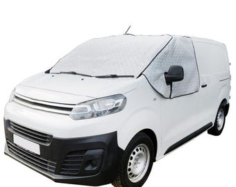 Peugeot Expert Thermal Front Screen Wrap Cover Tailored (2016 Onwards) - Silver