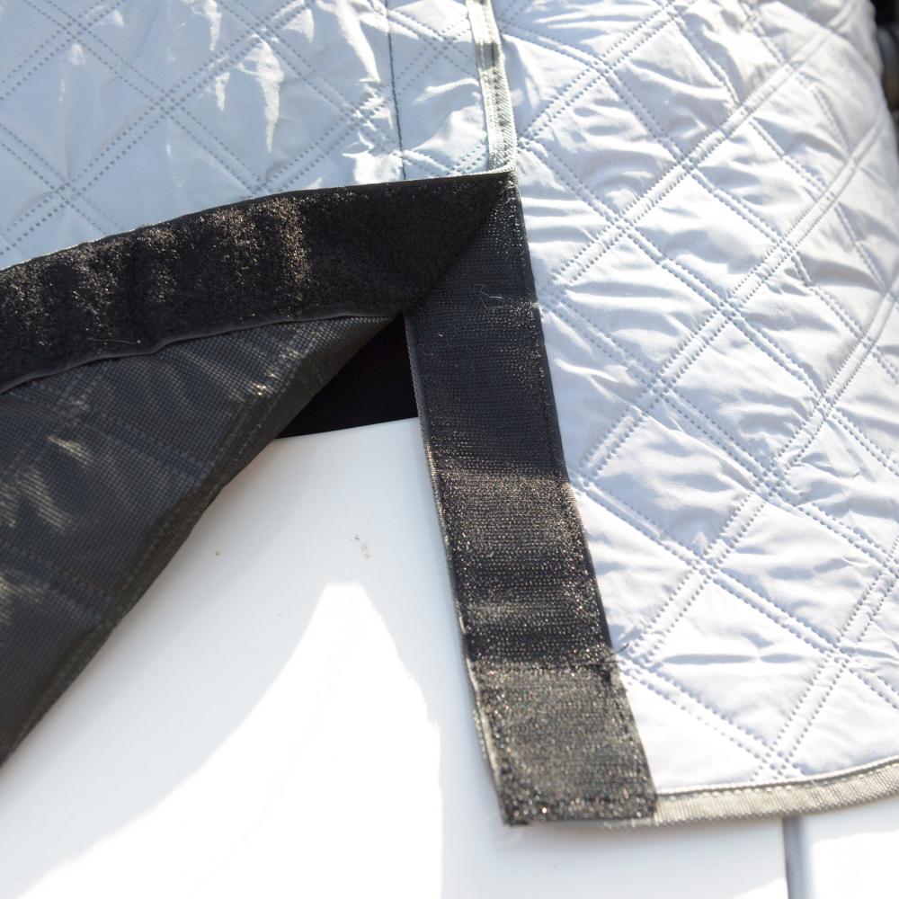 VW Transporter T5/T5.1 Frost Wrap Screen Cover (2003-2015) - Grey, 600 Denier, Prevents Frost/Ice