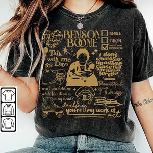 Benson Boone Doodle Art Fireworks And Rollerblades World Tour Concert Unisex Shirt, Hoodie, Sweatshirt