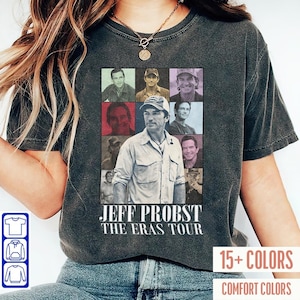Jeff Probst The Eras Tour Sweatshirt, Jeff Probst Presenter Homage Shirt, Television Presenter Tee, TV Producer Shirt, Gift For Fan