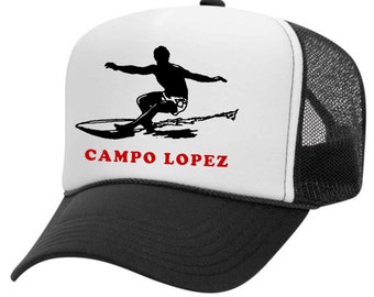 Classic Campo Lopez Trucker Hat - Black/White