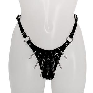 Extreme Spiked Vinyl Knickers