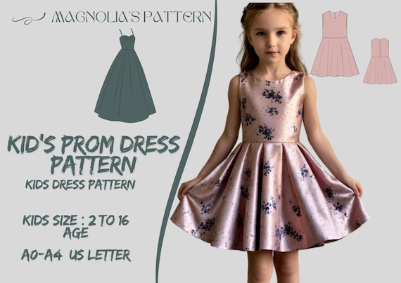 strapless open back dress 1960s Vintage Simplicity Sewing Pattern 4366 Uncut Girls Party Dress –  Vintage4me2 main image 1