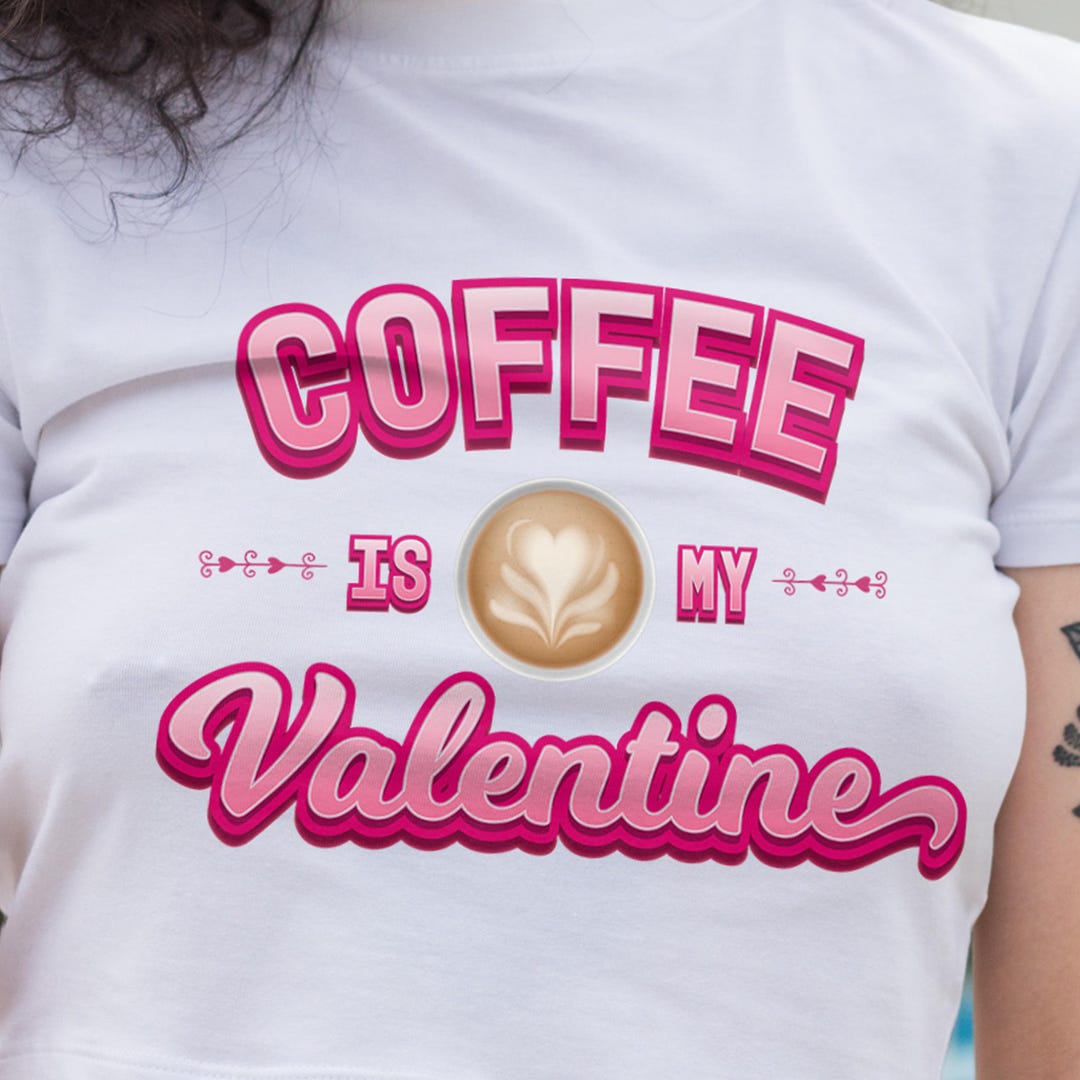 Coffee Valentine Png, Valentines Day, XOXO Hugs and Kisses Png, Digital ...