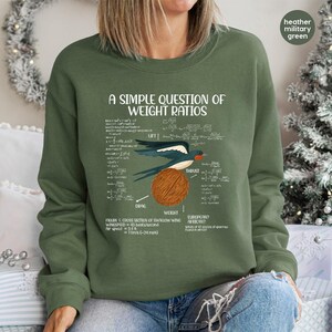 Monty Python Funny Science DTF Transfer for Nerd Group Apparel, Ready To Press Swallow Coconut Joke T-shirt for Fans Bild 3