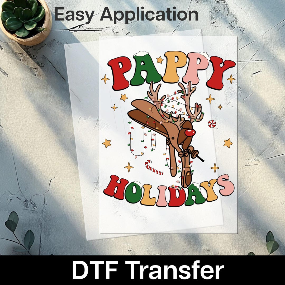 Funny OBGYN Pappy Holidays DTF Transfer – Christmas Speculum Iron-on ...