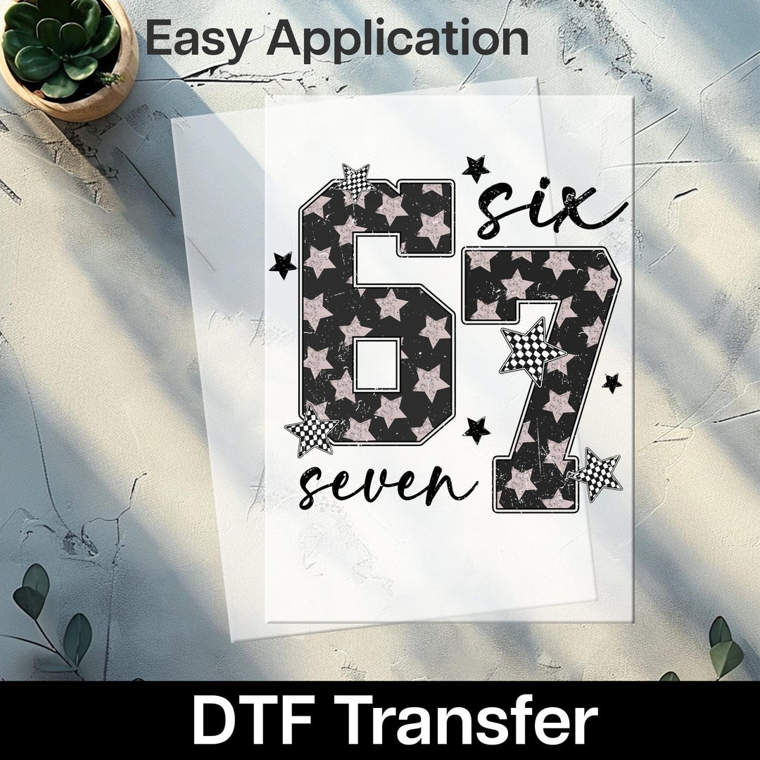 Retro Sports Jersey '67 DTF Transfer for High School Team Reunion ...