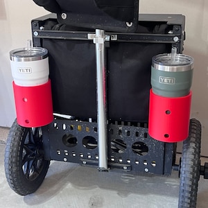 Zuca Cart Drink Holder - Disc Golf - 3D Printed - Multiple Colors Available