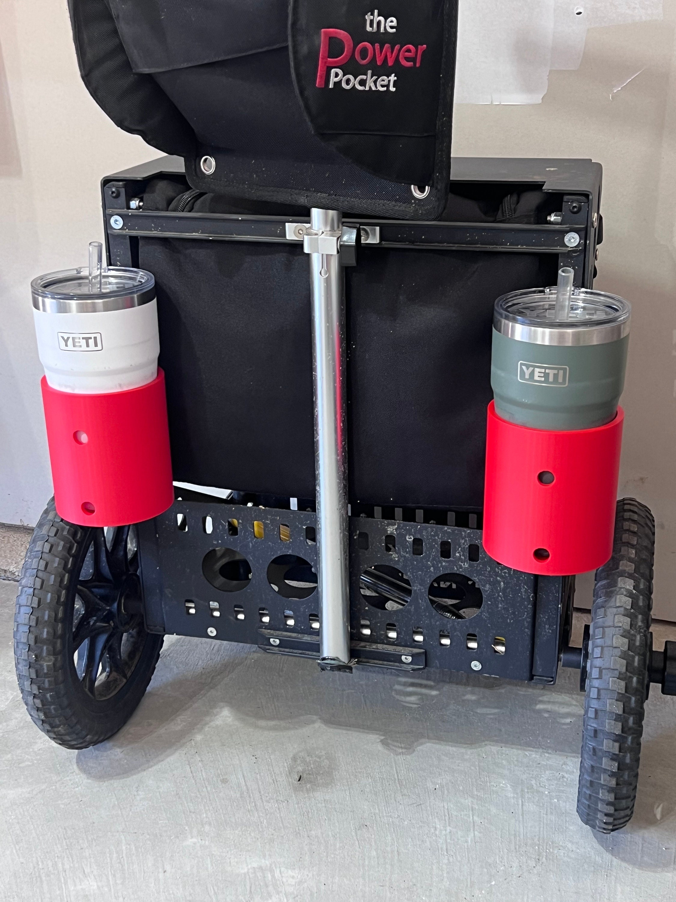 Zuca Cart Drink Holder - Disc Golf - 3D Printed - Multiple Colors