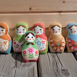 Children&#39;s Matroyshka Doll rattle, Baby Toy, Toddler Toy