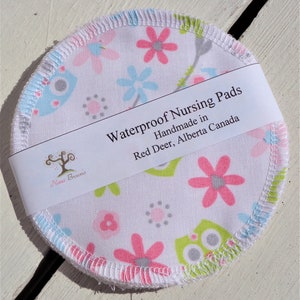Waterproof Reusable Nursing Pads, Waterproof Nursing pads - 32 - Owls