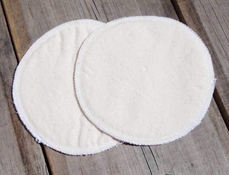 Reusable Nursing Pads Cotton Flannel Nursing Pads Orange Etsy