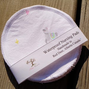 Waterproof Reusable Nursing Pads, Waterproof Nursing Pads - 73 - Llama