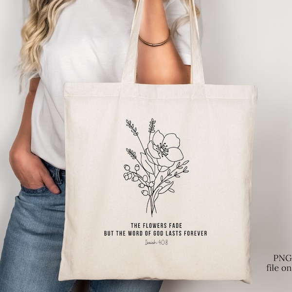 Christian PNG file, faith based design, bible verse png, bible bag design, digital download, transparent png, instant download