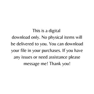 Pu&ograve; includere: Sfondo bianco con testo nero. Il testo indica che si tratta di un download digitale. Non verranno consegnati articoli fisici. Vengono fornite istruzioni su come scaricare il file e richiedere assistenza, se necessario.