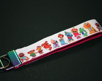 Key Fob Wristlet - Puppet Baby Gang - Keychain