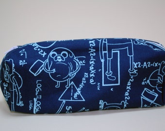 Boxy Makeup Bag - Adventure Time Mathmagical - Zipper Pencil Pouch