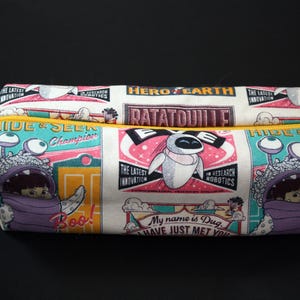 Boxy Makeup Bag - Pixar Movie Poster Print - Pencil Pouch