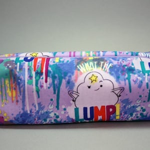 Boxy Makeup Bag - What The Lump? Adventure Time Zipper - Pencil Pouch