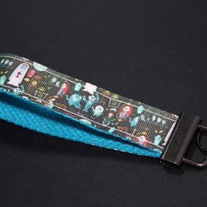 Key Fob schoudertasje - Spookhuis - sleutelhanger