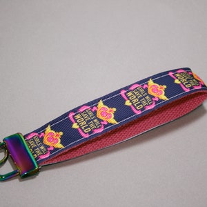 Key Fob Wristlet - Girls Will Save The World Print - Sailor Moon - Keychain