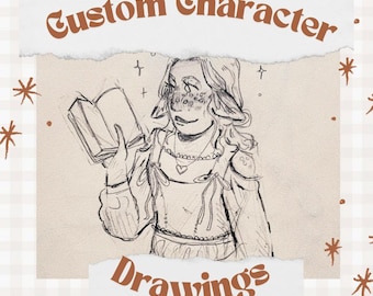 Custom character art*custom oc design*OC design*character sketch*custom character design art sketches*book art*custom show art*custom movie*