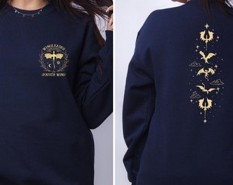 Fourth Wing Basgiath War College Sweatshirt, Riorson Riders Quadrant Sweater, Dragon Rider Shirts, Xaden Riorson Riders Sweatshirt