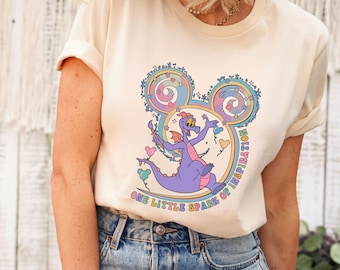 Disney Figment Shirt, One Little Spark Of Inspiration Sweatshirt, Epcot Figment Shirt, Disney World Shirt, Disneyland Matching Shirt