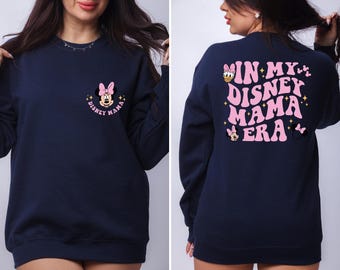 In My Disney Mama Era Shirt, Minnie Mom Shirt, Girls Disney Shirt, Disney Mom Shirt, Girls Disney Shirt, Disney Vacation Sweatshirt,