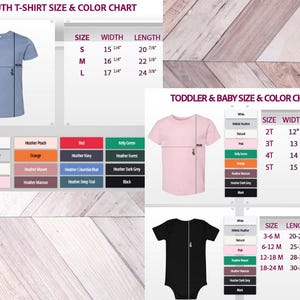 a picture of a baby's clothing size chart