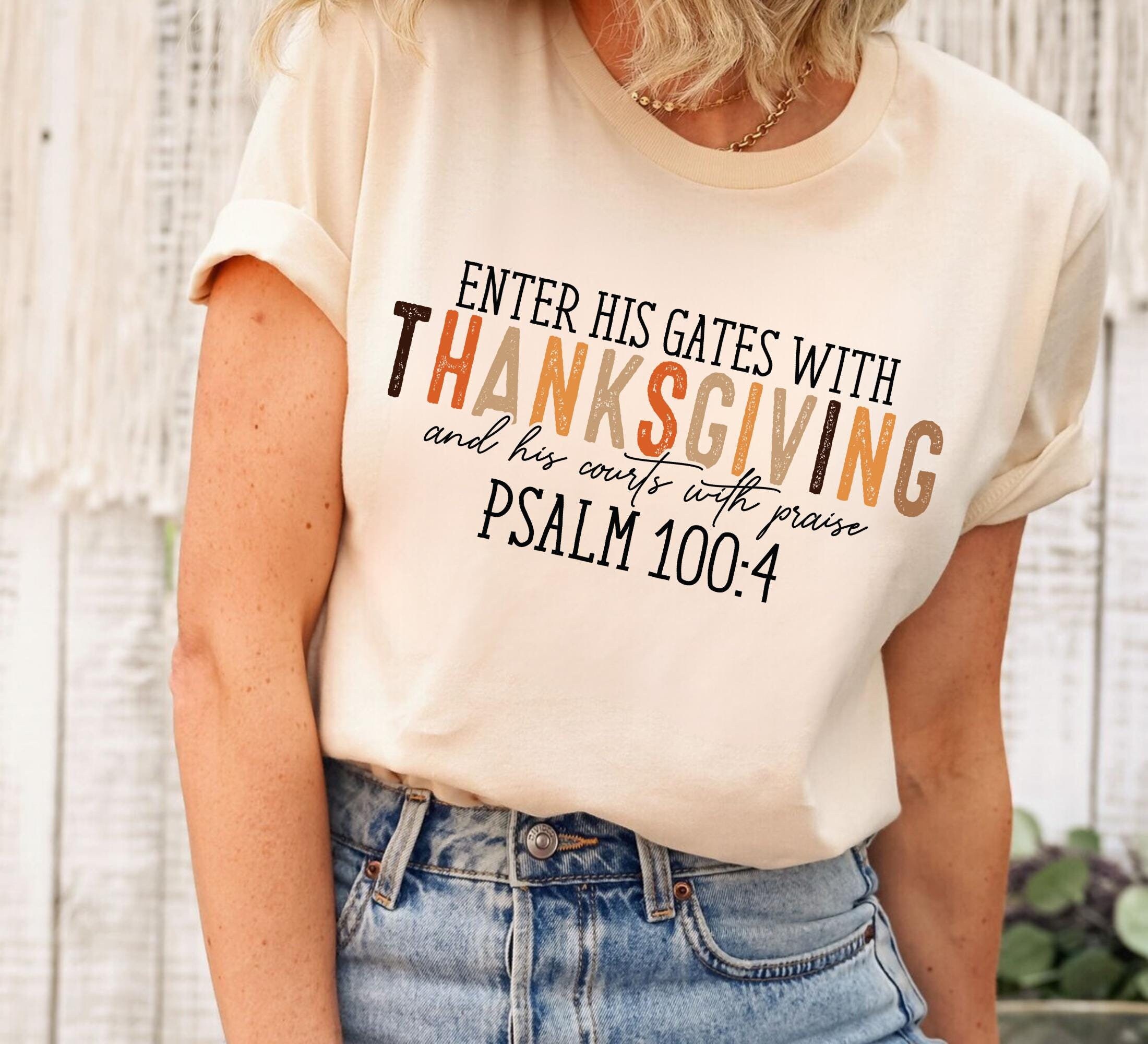 Enter his gates with thanksgiving Trendy Hoodie Enter his gates with thanksgiving Trendy Hoodie